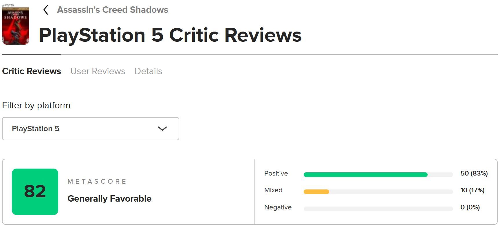 8795673 نقدها و نمرات بازی Assassin’s Creed Shadows منتشر شدند گیمفا