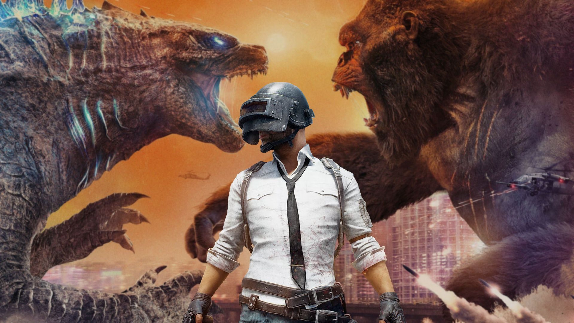 pubggodzillavskong-67e7de9cb373a6943b046a26-1 پوستر رونمایی از رویداد مشترک pubg و godzilla