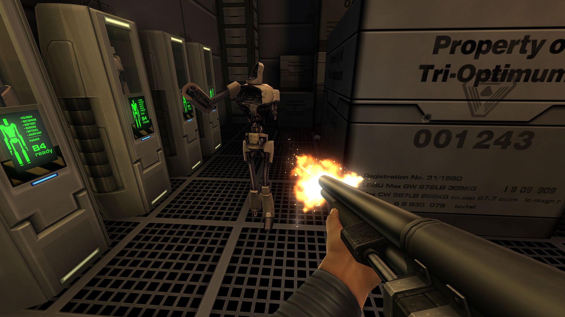 system-shock-2-remaster-1-67c0aa933e1f1c47deeea773-1 تیراندازی با شاتگان به سمت دشمنان در System Shock 2: 25th Anniversary Remaster