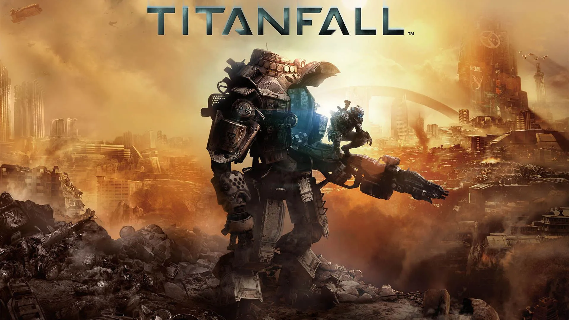 2020-11-titanfall-xbox-one-66cc7d0a2b5676090d01ebc3 سرباز نشسته روی ربات در بازی Titanfall