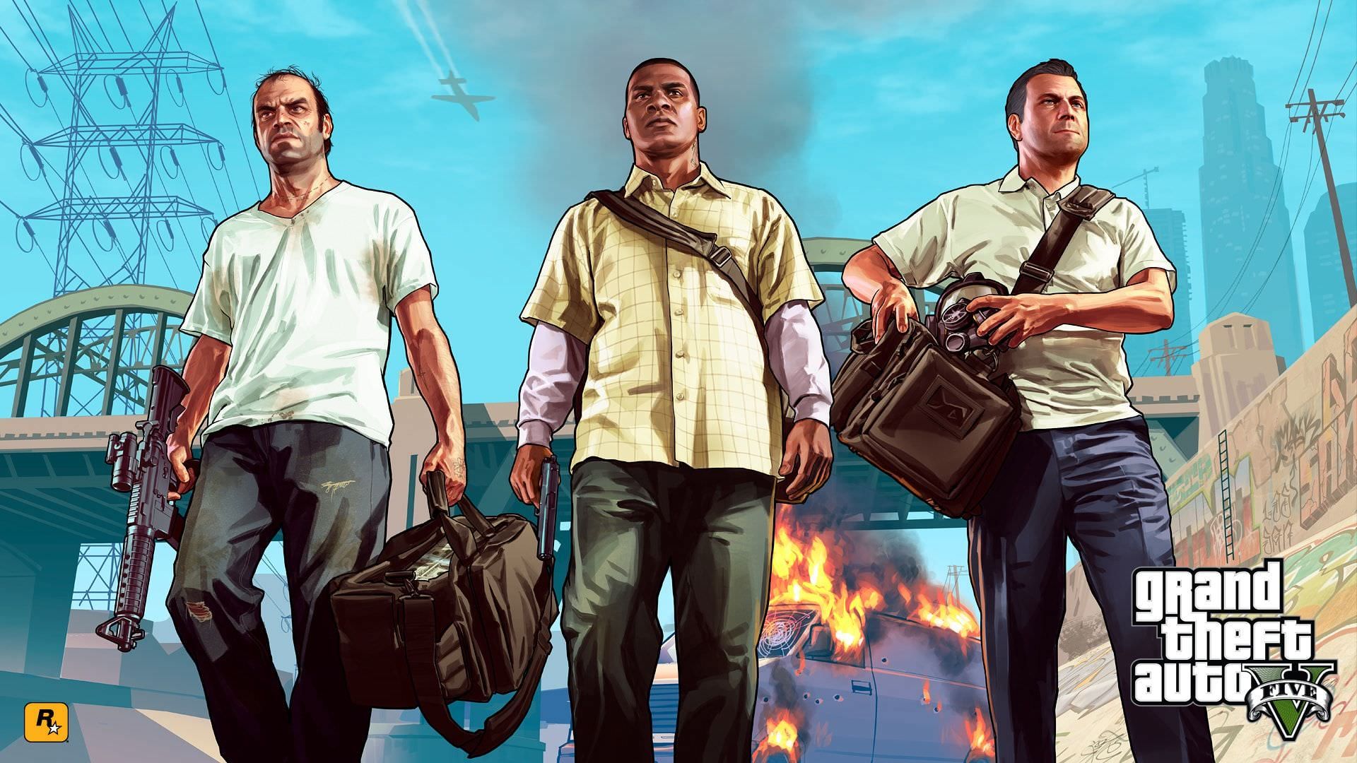 2021-3-gta-5-poster-trevor-franklin-michael-66cc7d0b2b5676090d020d8d-1 پوستر GTA V با حضور فرانکلین، ترور و مایکل