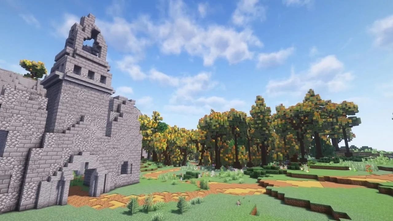 3242342324234234 یکی از طرفداران نقشه دنیای بازی Elden Ring را در Minecraft بازسازی کرده است - گیمفا