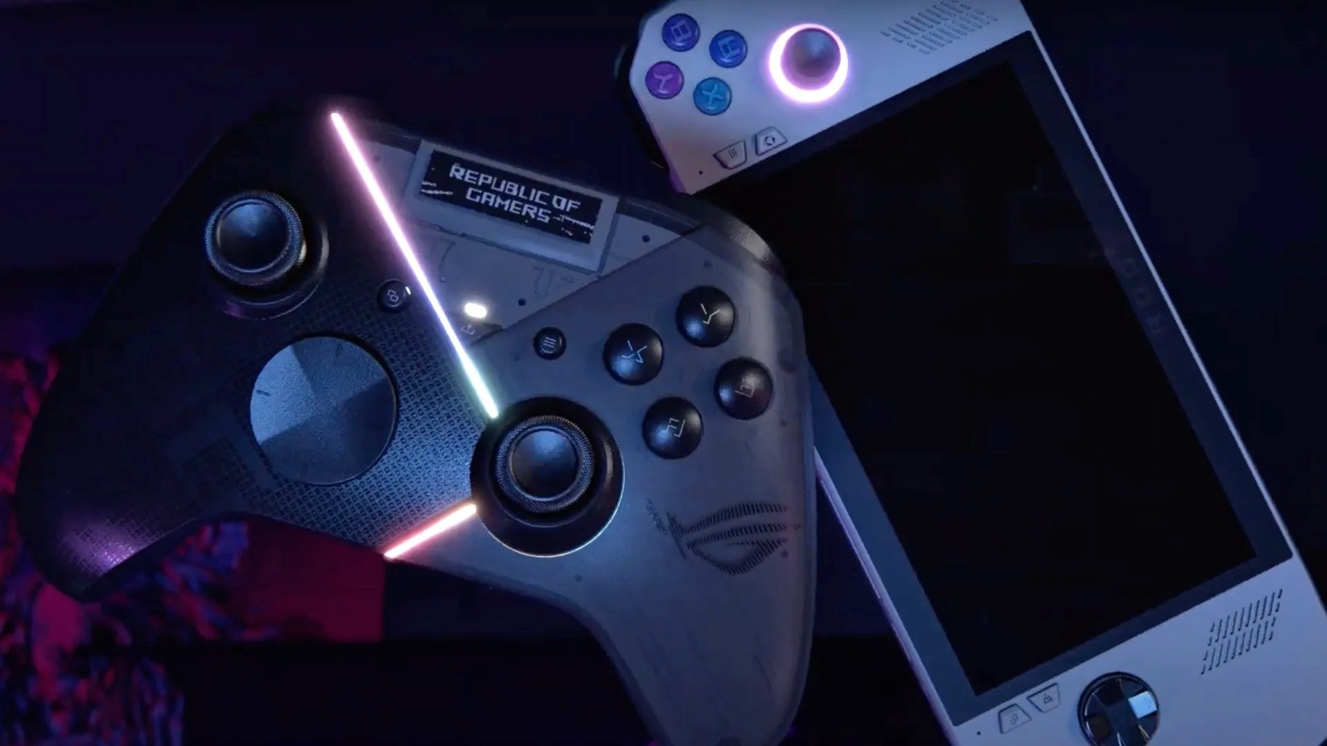 asus rog ally xbox handheld اشاره به کنسول دستی ایکس باکس در یک ویدیو تبلیغاتی - گیمفا