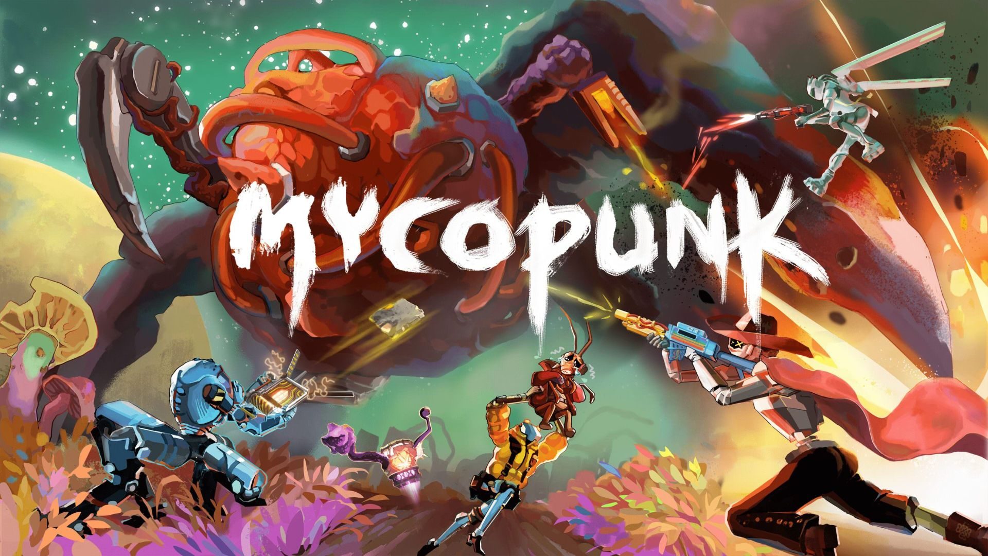 mycopunk-681242a10749c6f14e12c2d1-1 حضور شخصیتهای مبارز در پوستر بازی Mycopunk