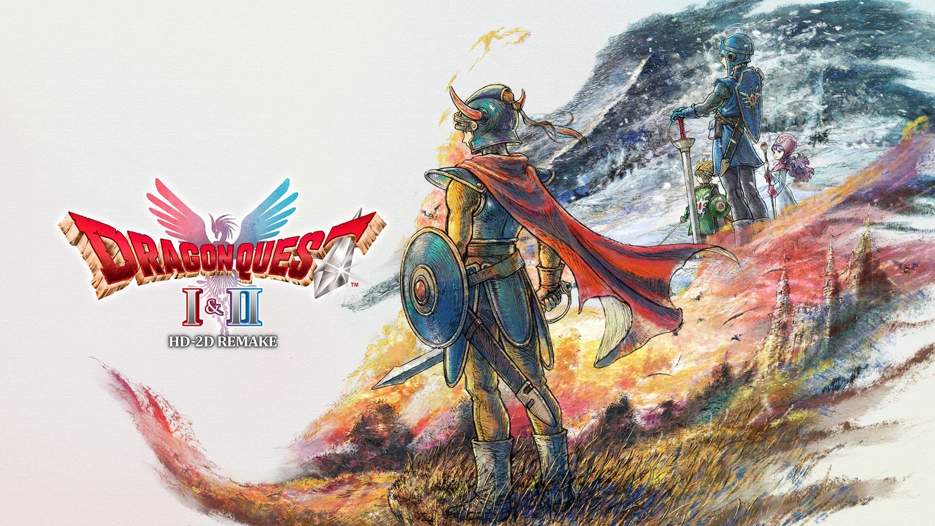 dragon-quest-1-and-2-hd-2d-remake-6835c5f2644787b21c4790e0-1 پوستر ریمیک Dragon Quest 1 and 2 HD-2D