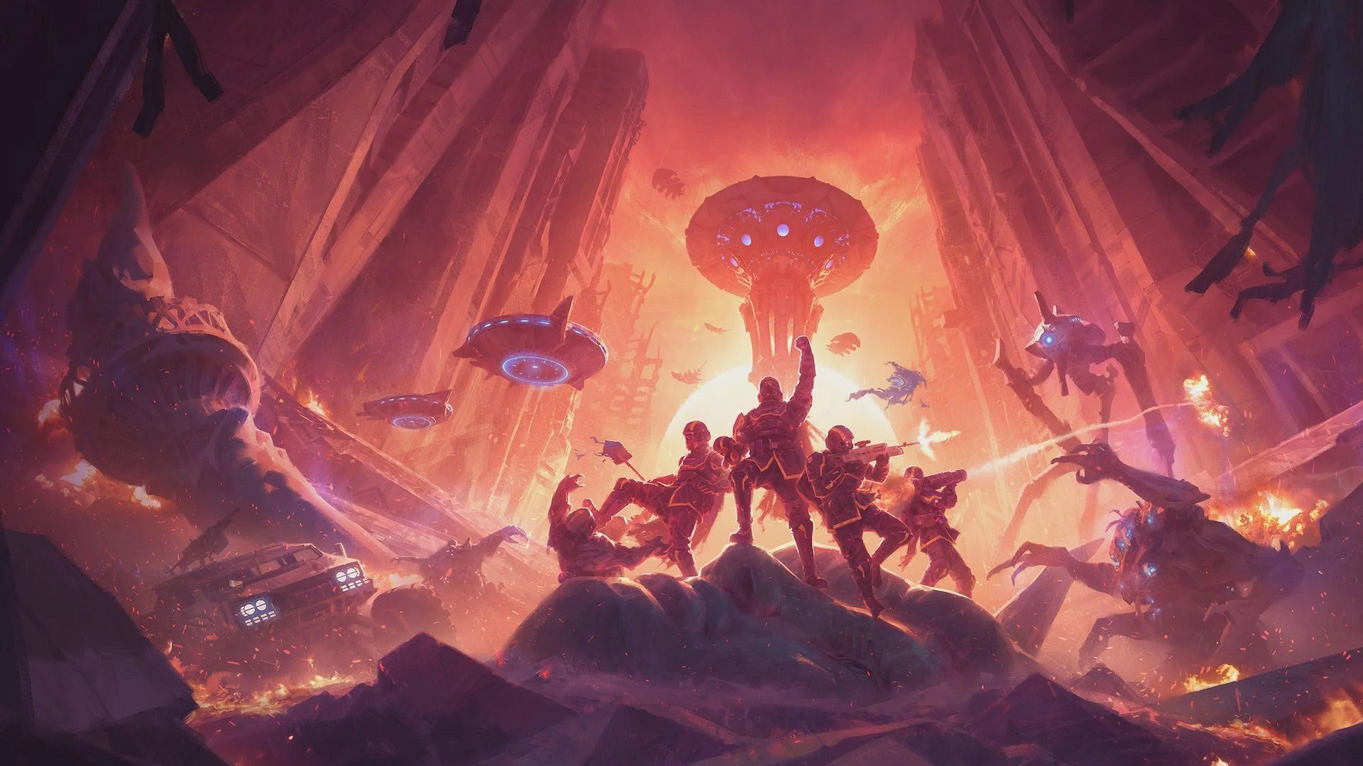 helldivers-2-heart-of-democracy-682f6d89181b142991dff450-1 مبارزه با بیگانگان برای حفظ دموکراسی در بازی Helldivers 2