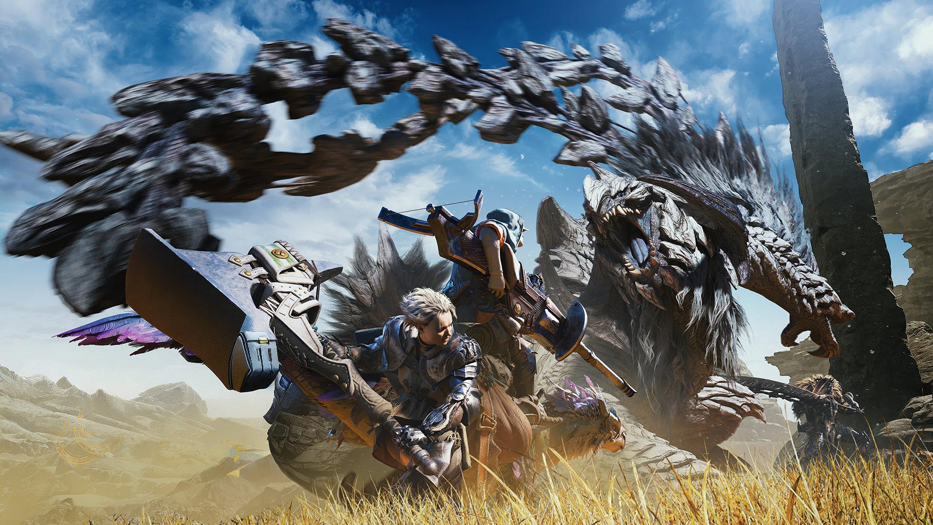 مبارزه نفس‌گیر بازی Monster Hunter Wilds