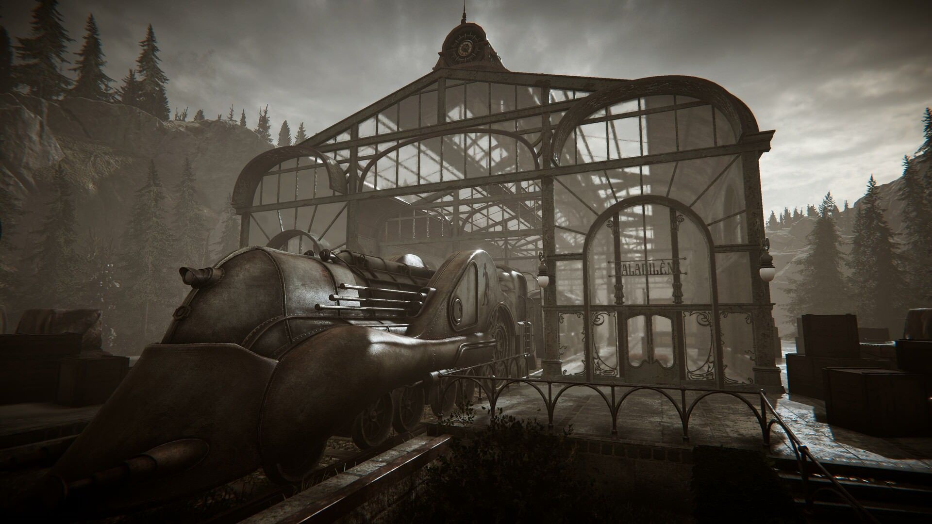 ایستگاه قطار بازی Syberia Remastered