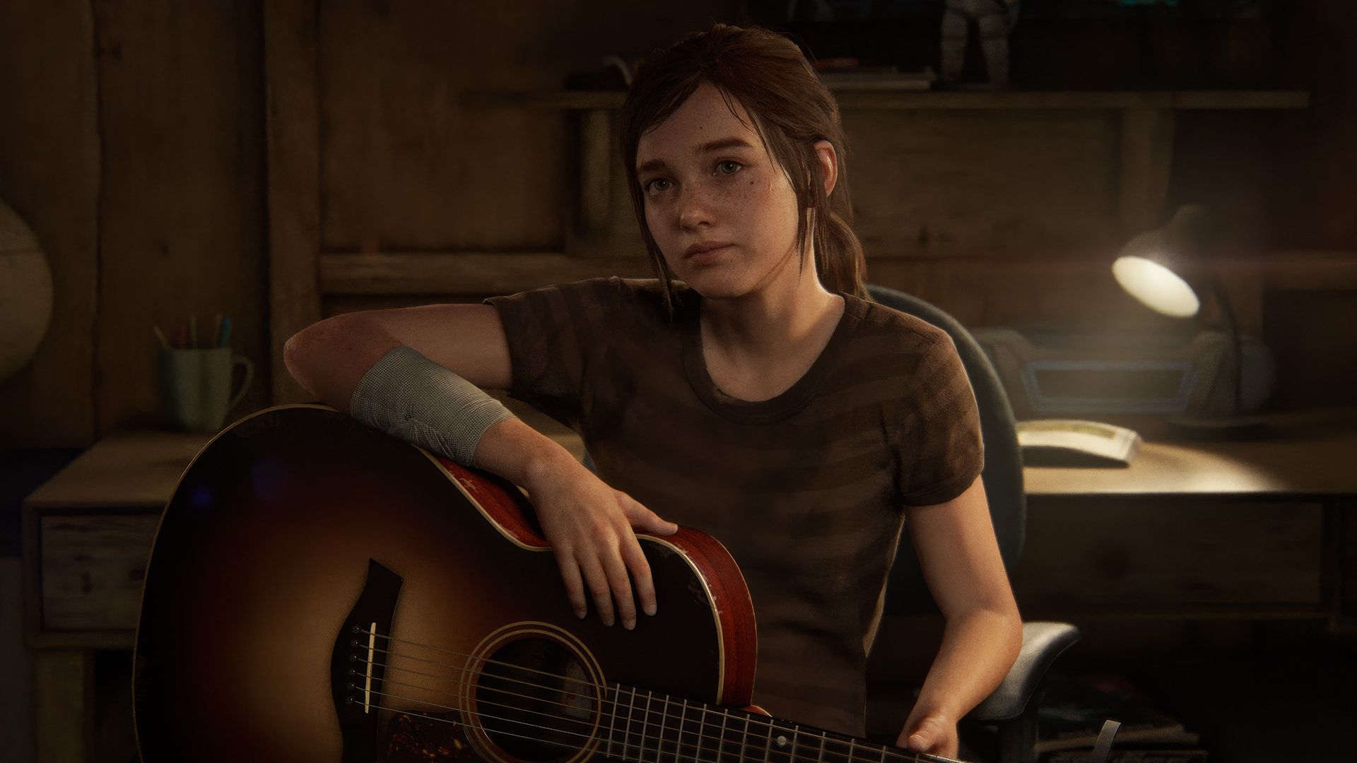 thelastofuspart2remasterdellie-681448c8883e3c950d1715dc-1 الی با گیتار در بازی The Last of Us Part 2 Remastered