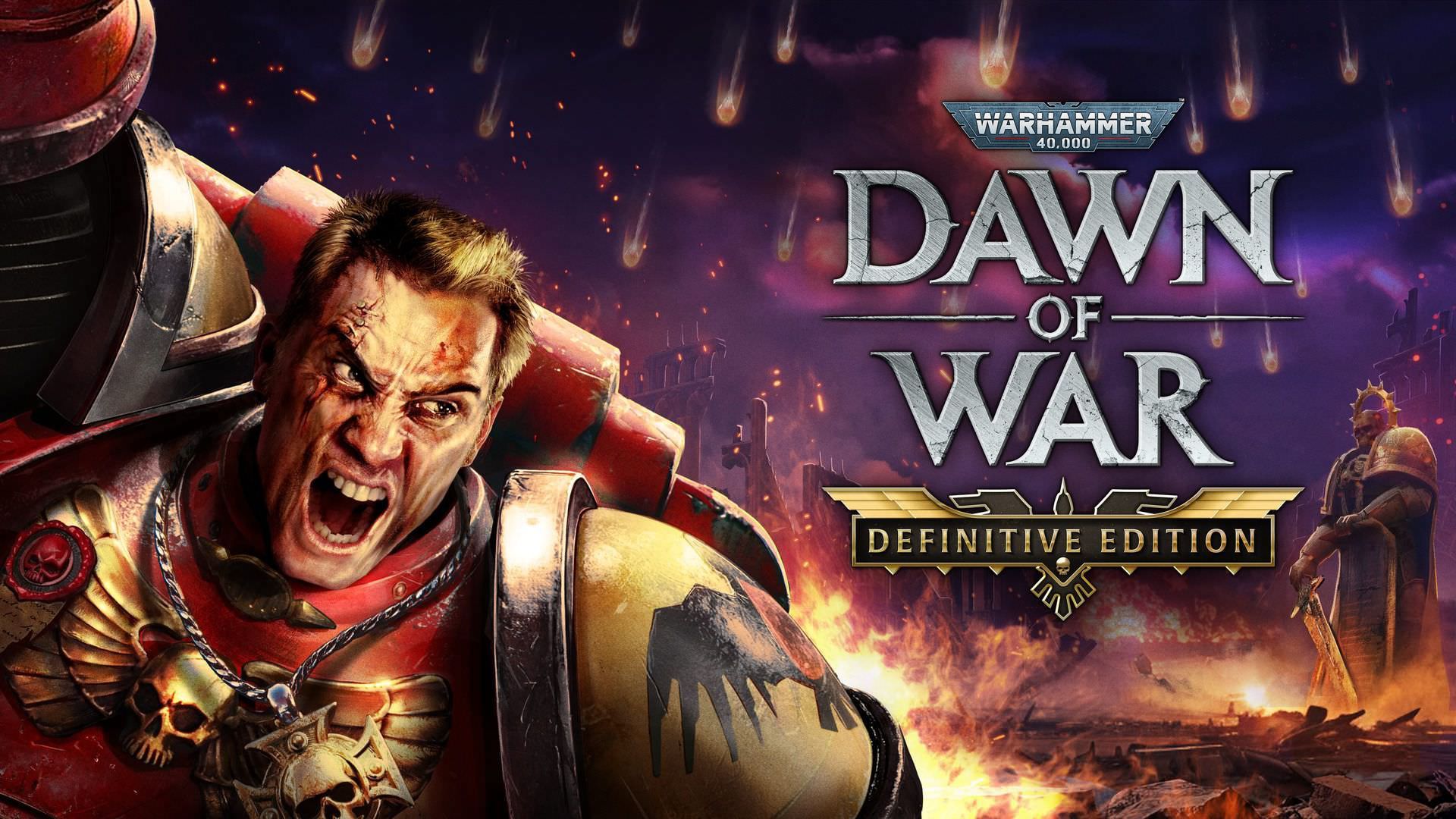 warhammer-40000-dawn-of-war-definitive-edition-key-art-682f761b181b142991dff464-1 پوستر نسخه Definitive بازی Warhammer 40,000: Dawn of War