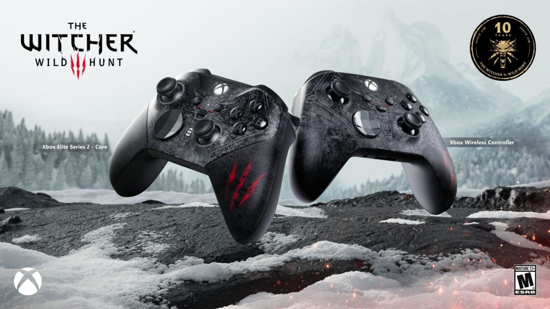 witcher-3-xbox-controllers-682f59a4181b142991dff3fc-1 کنترلرهای مخصوص ایکس باکس برای دهمین سالگرد بازی The Witcher 3