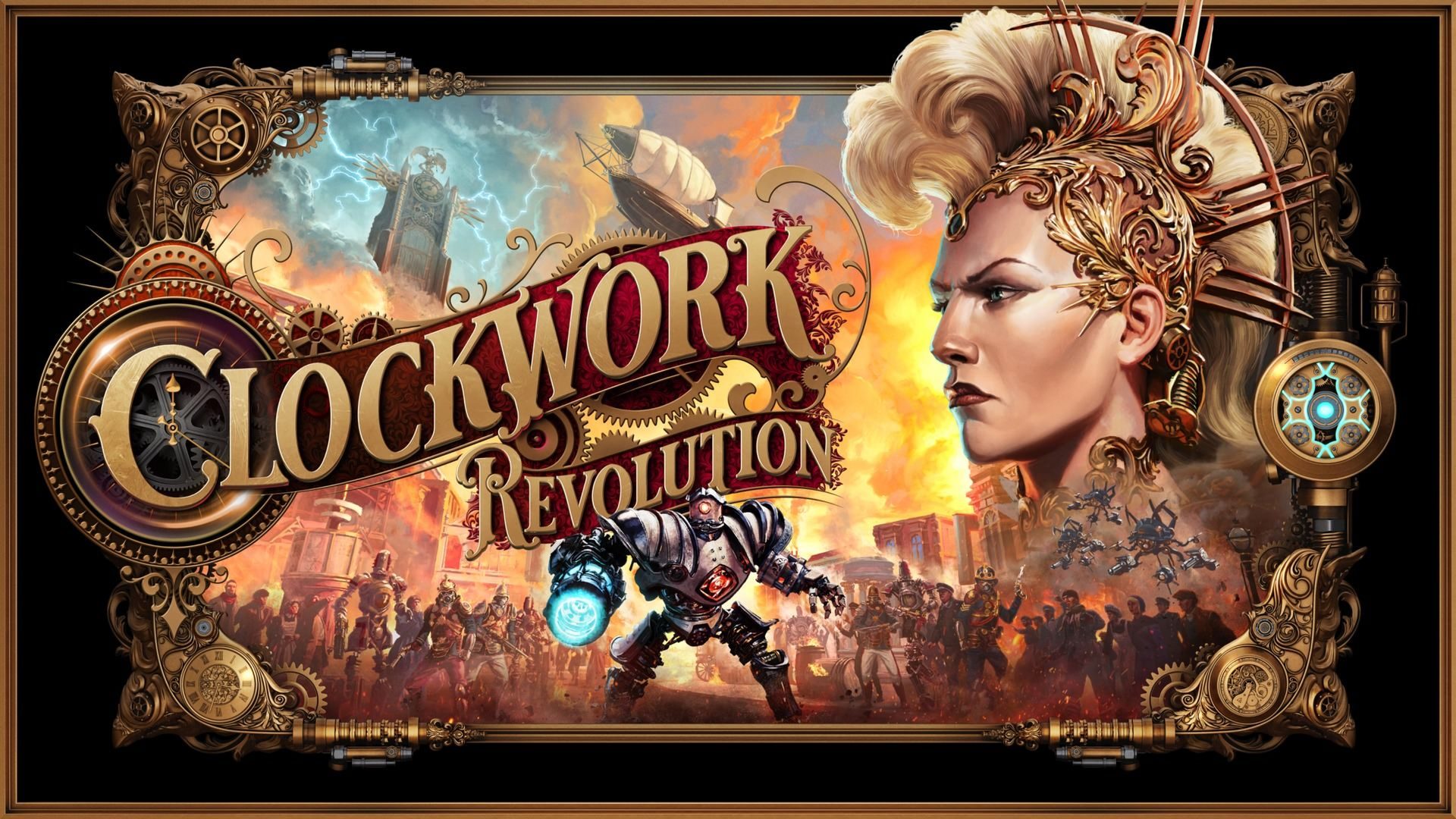clockwork-revolution-new-art-work-6845fc14671599871d85c752-1 پوستر جدید بازی Clockwork Revolution