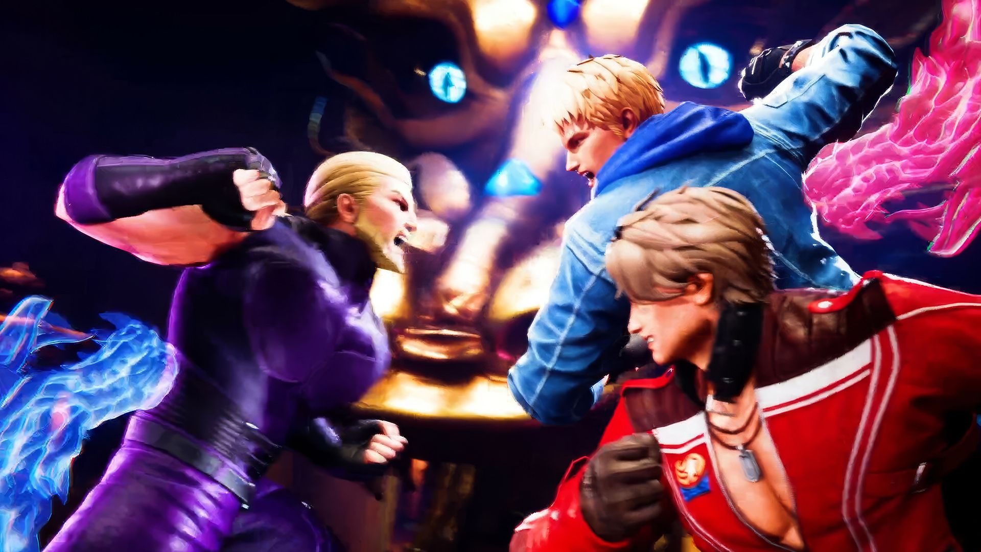 مبارزان بازی Double Dragon Revive
