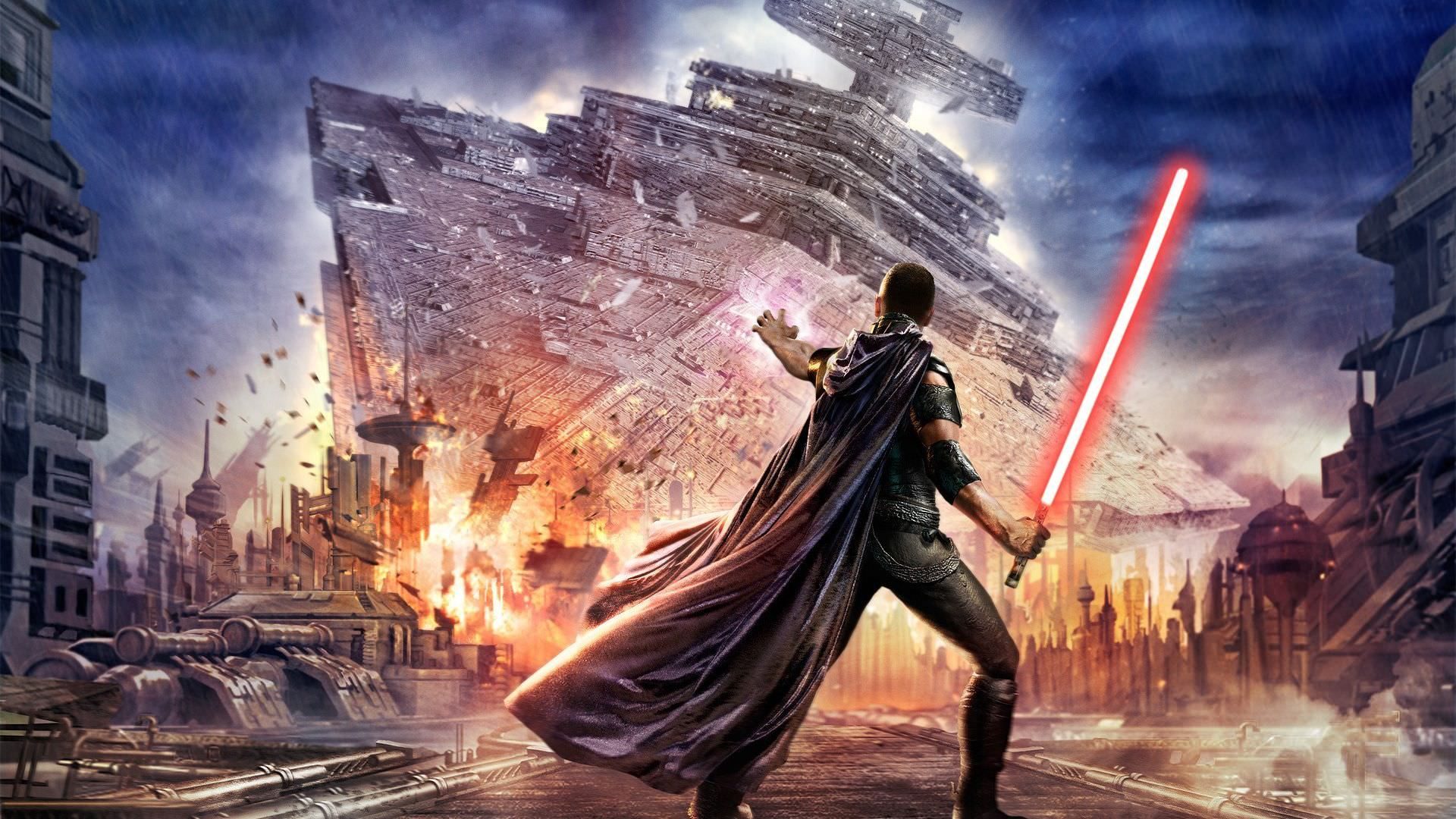 پوستر بازی Star Wars: The Force Unleashed