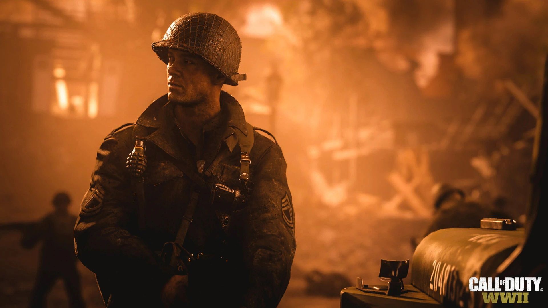 call-of-duty-wwii-686b5fbbc952b397d830994e-1 یک سرباز جنگ در بازی Call of Duty: WW2